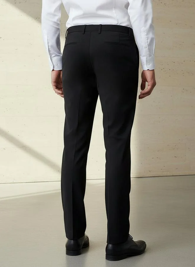 Splash FAV  Regular Fit Flexi Waist Trousers for Men | Best Price UAE