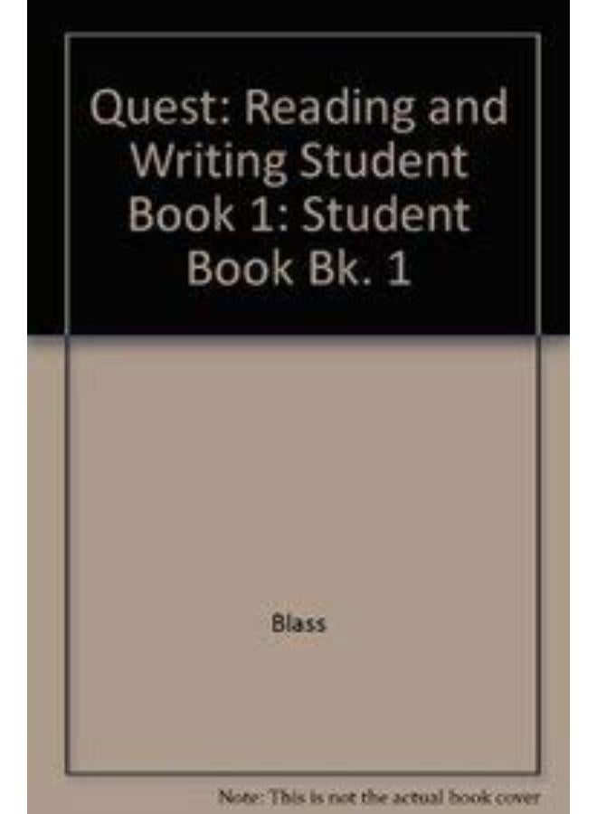 Reading and Writing: Student Book Bk. 1 (Quest) 