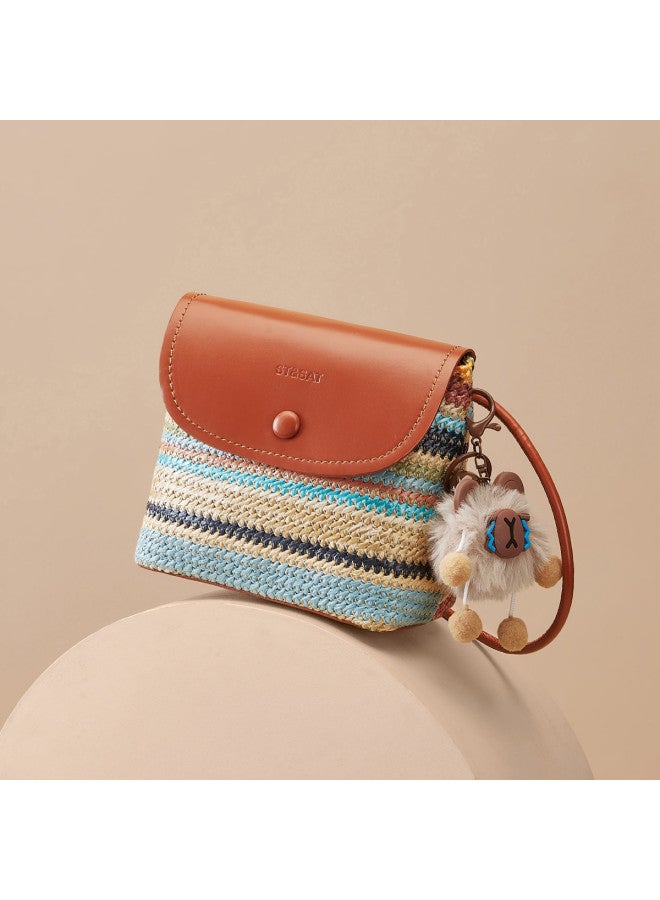 St&Sat Women's Crossbody Bag, Fashionable Colorful Shoulder Bag, Versatile Commuter Small Square Bag For Women - Image 4