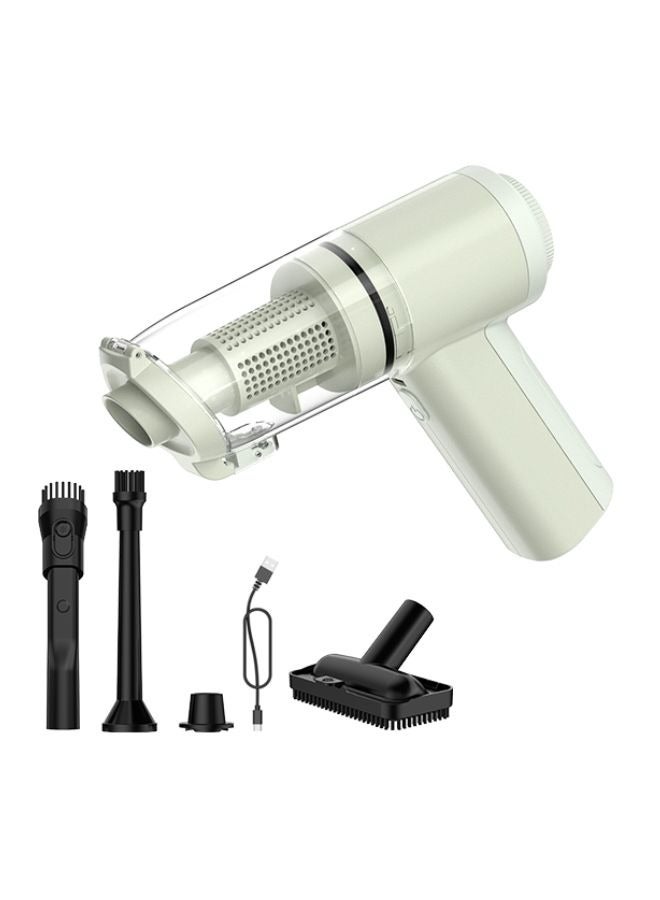 ريتش لايف يدوية لاسلكية من ريتش لايف | قوة شفط عالية ١١٠٠٠ باسكال | منفضة هواء صغيرة قابلة لإعادة الشحن ٣ في ١ | مكنسة كهربائية لاسلكية للسيارة والمنزل | متوفرة باللونين الأخضر والأزرق | موديل HD6673 - Image 1