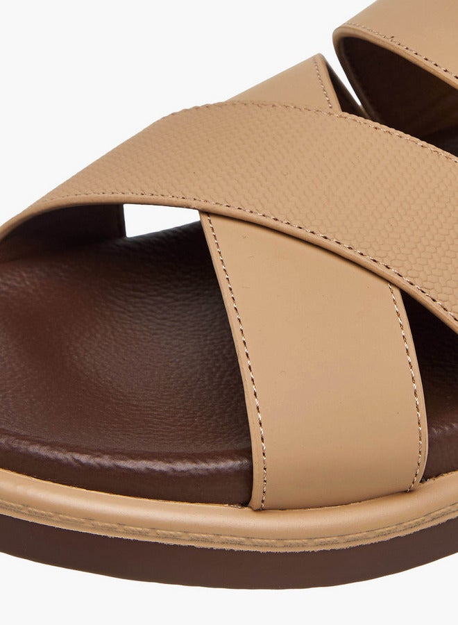 LBL by Shoexpress صنادل رجالية بحزام متقاطع - Image 4