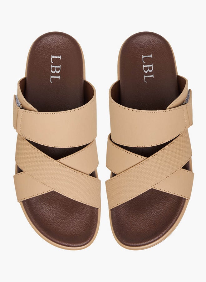 LBL by Shoexpress صنادل رجالية بحزام متقاطع - Image 2