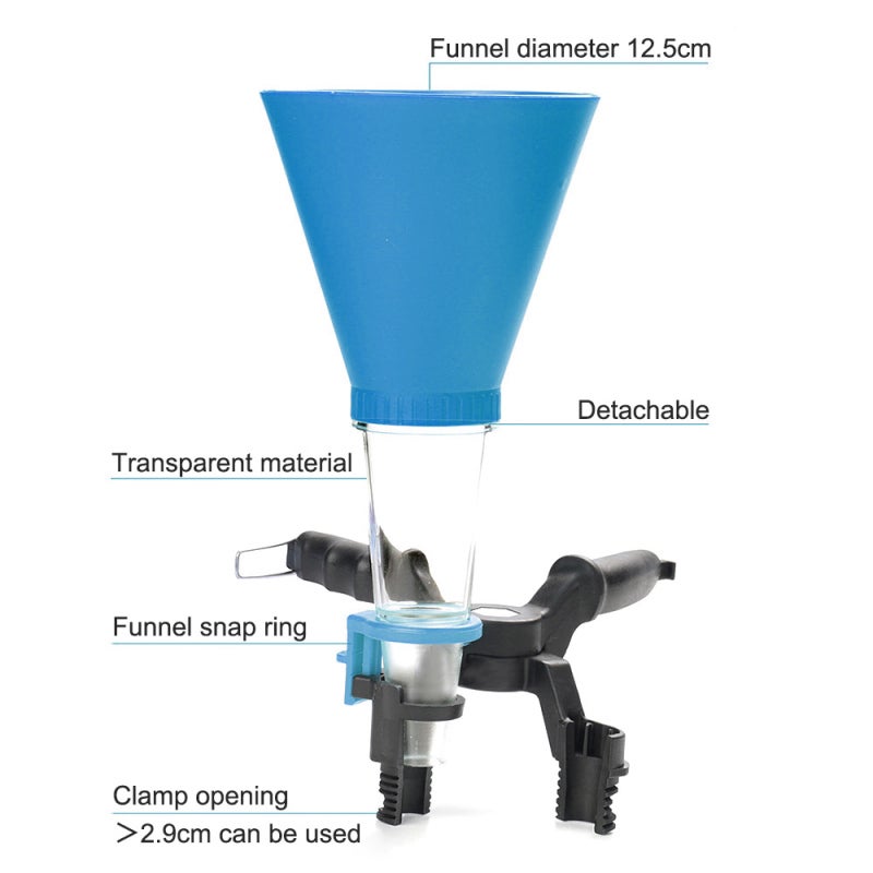 Car Engine Oil Funnel Kit Universal Spillproof Oil Filter Tool Set Adjustable Priming Funnel Filling Oil Charging System Device - Image 2