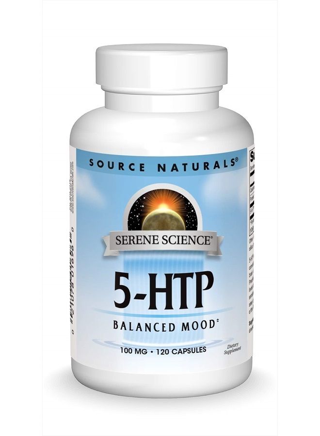 Source Naturals Serene Science 5-HTP 100 mg - 120 Capsules - Image 1