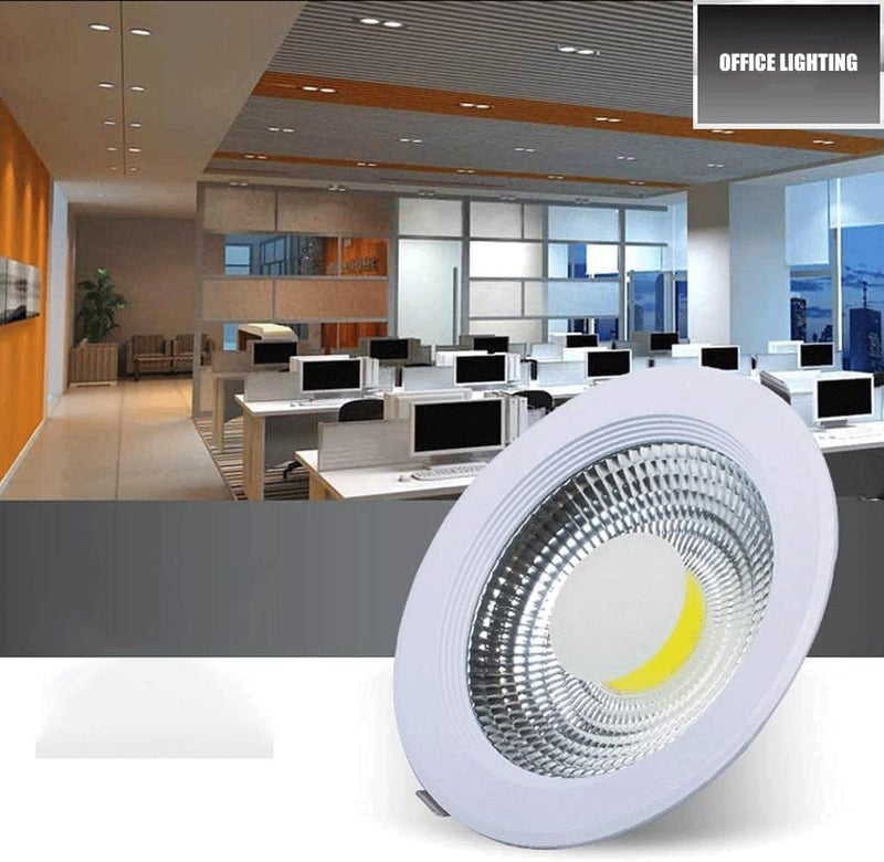 إضاءة سقف LED COB، 12 واط، ضوء سقفي مدمج 5 بوصة (أبيض) - Image 5