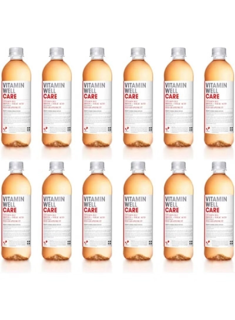 فيتامين ويل كير مشروب فيتامينات بنكهة الجريب فروت الأحمر 500 مل – عبوة 12 - Image 5