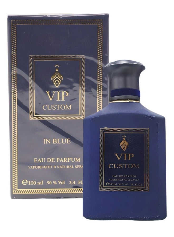 في آي بي 5 قطع عطر في آي بي كاستم إن بلو للرجال 100 مل - Image 2