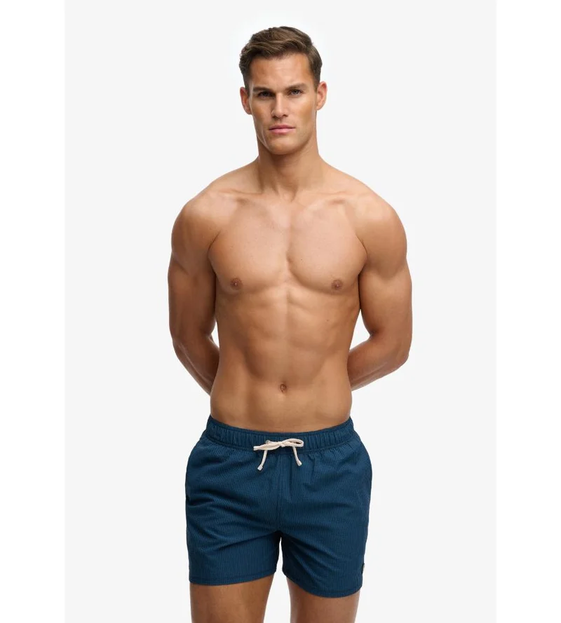 Superdry Seer Sucker 15-inch Swim Shorts