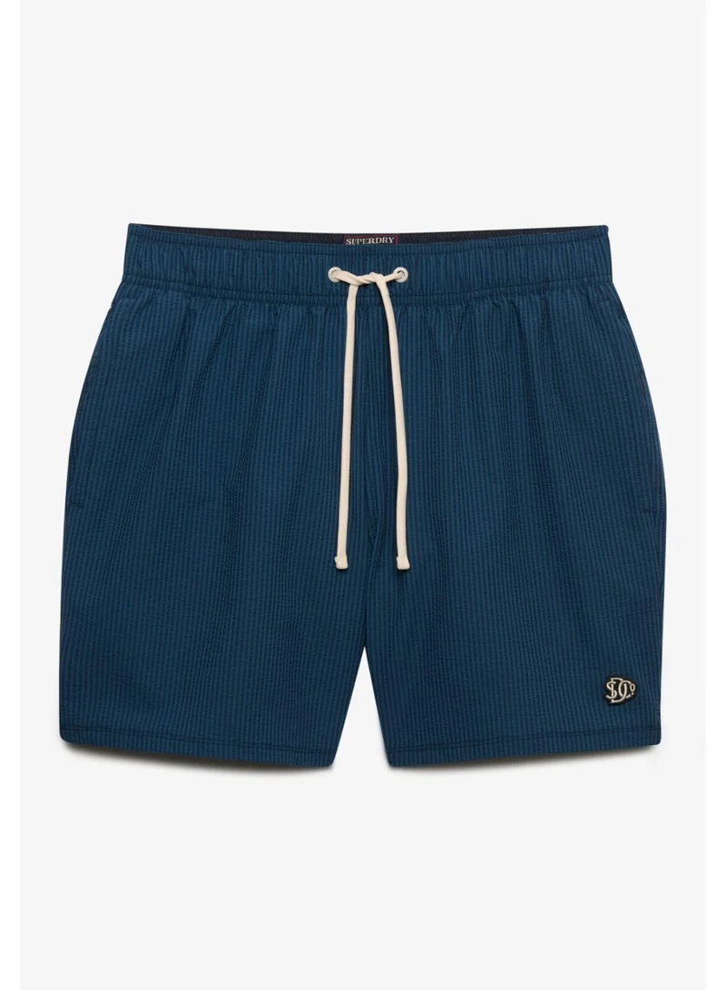 Superdry Seer Sucker 15-inch Swim Shorts