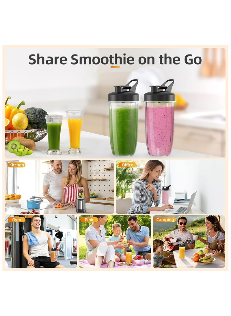 LBMT - 1200W Multi-Function High Speed Blender,Smoothies Blender, Personal Blender for Shakes and Smoothies with Ice Tray, 10pc Accessories, BPA Free - Image 1