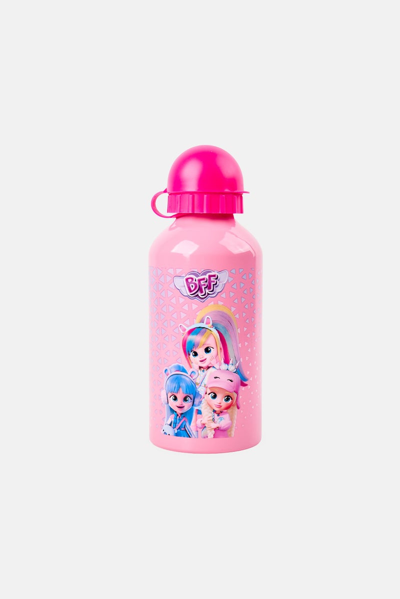 CRY BABIES Graphic Print Double Walled Stainless Steel Water Bottle 500ml, Multicolor - Image 1
