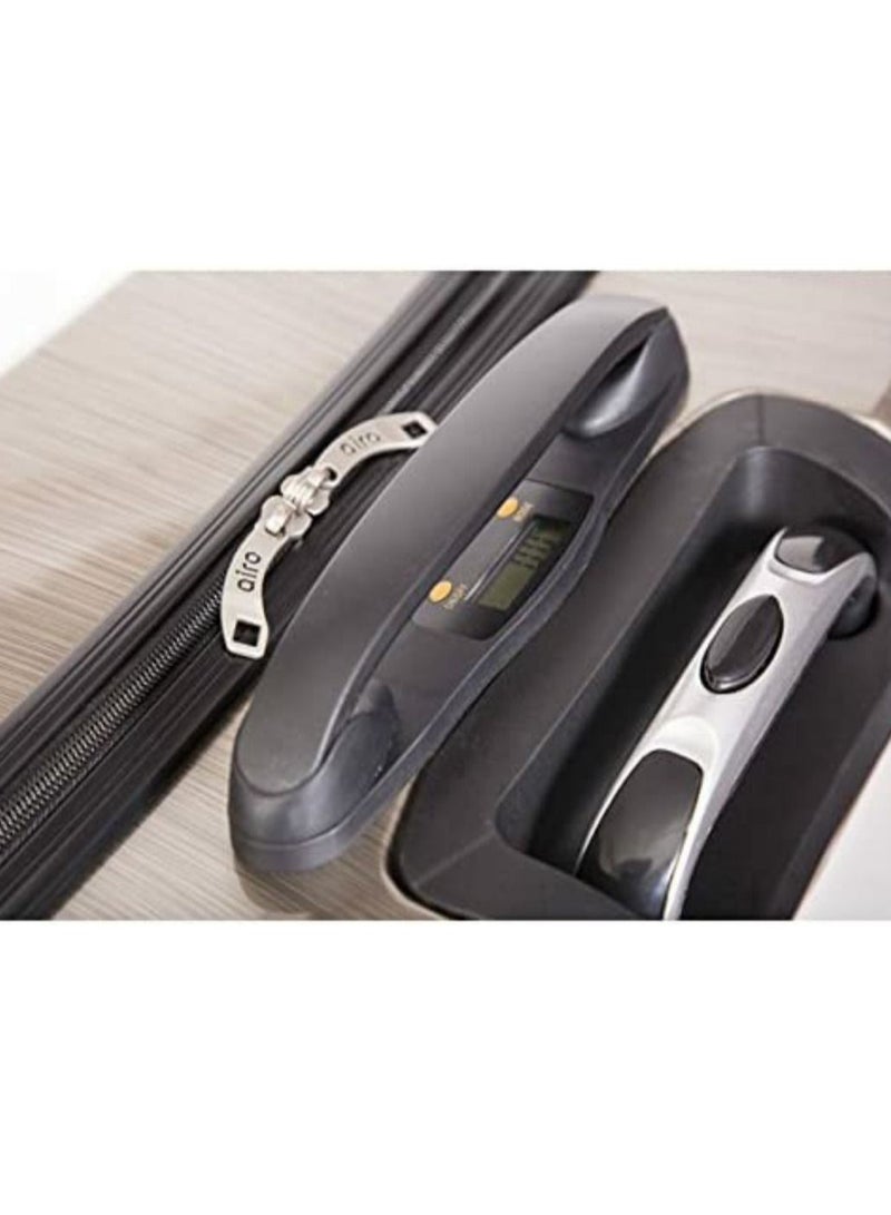 Airo حقيبة أمتعة ذكية بعجلات مقاس 20 بوصة باللون الذهبي الماسي مع ميزان مدمج للوزن - Image 5