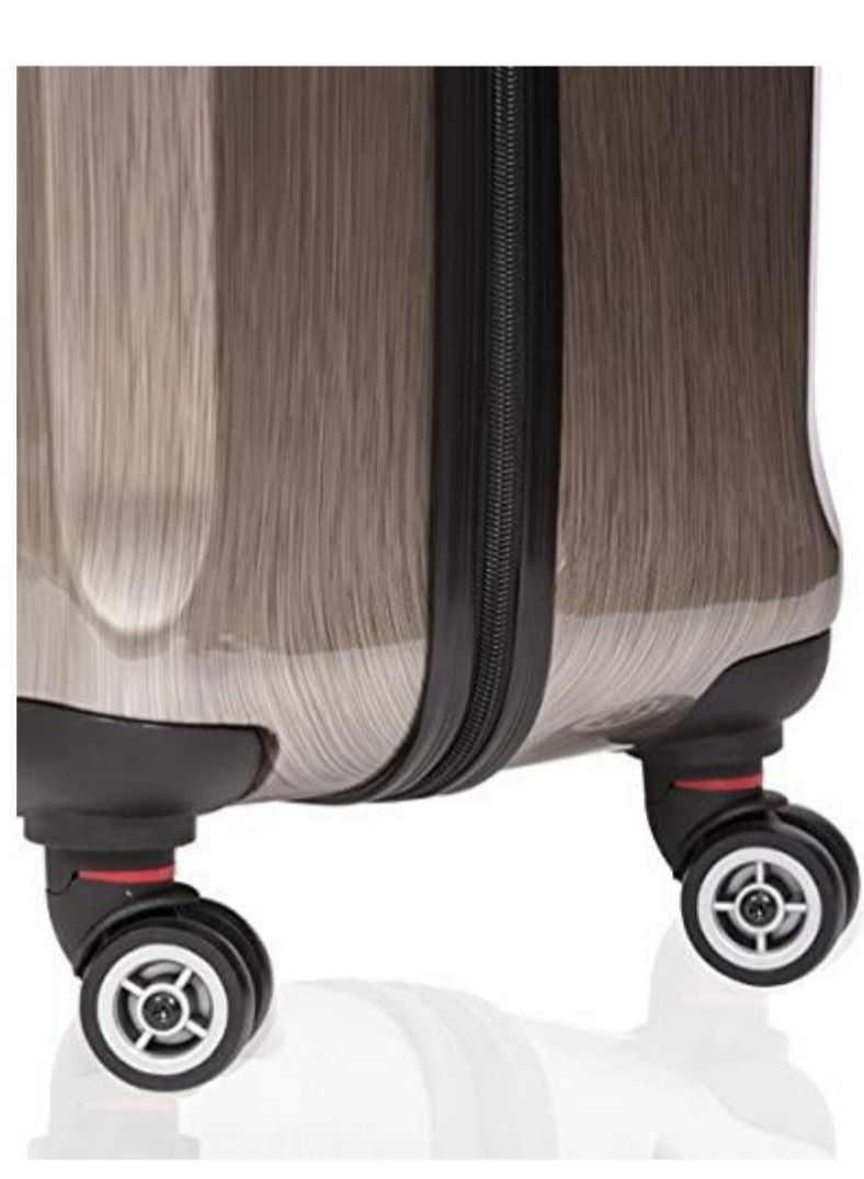 Airo حقيبة أمتعة ذكية بعجلات مقاس 20 بوصة باللون الذهبي الماسي مع ميزان مدمج للوزن - Image 4