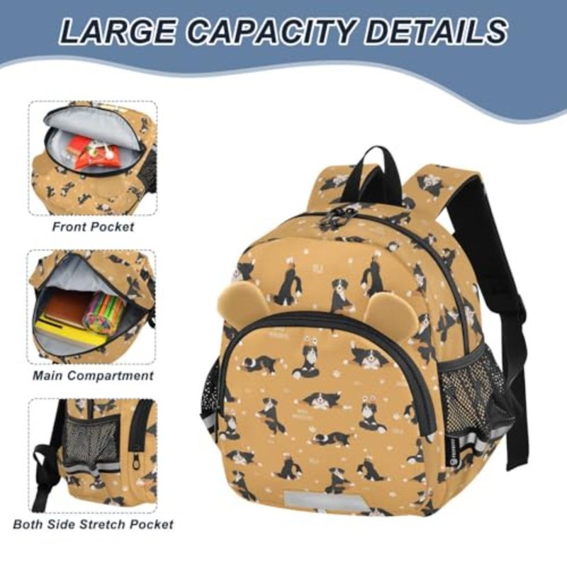 Backpack Leash Preschool Backpack Toddler Backpacks for Girls Boys 3-6 Anti-Lost Baby Harness M - Image 4