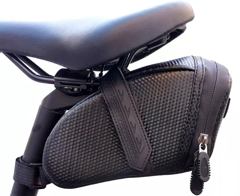 Tongha Bicycle Seat Bag Water Proof,Bike Pack under Seat,Bike tail Large Capacity Saddle Bag,Wedge Saddle Bag for Bike,Cycling Accessories - Image 1