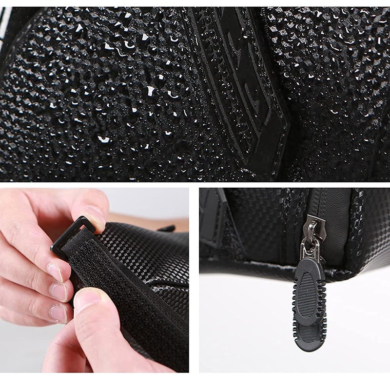 Tongha Bicycle Seat Bag Water Proof,Bike Pack under Seat,Bike tail Large Capacity Saddle Bag,Wedge Saddle Bag for Bike,Cycling Accessories - Image 4