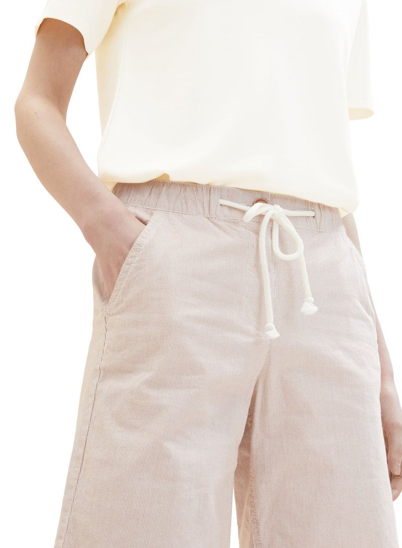 TOM TAILOR Down String Detail High Waist Shorts - Image 4