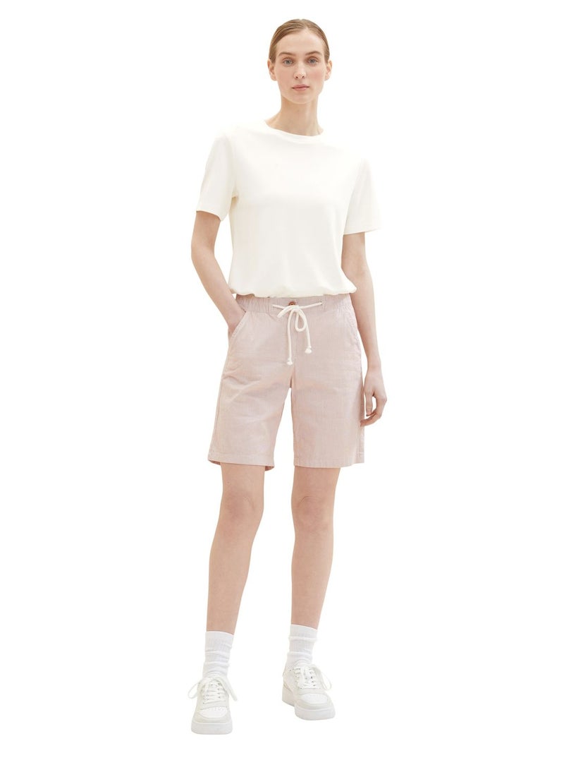 TOM TAILOR Down String Detail High Waist Shorts - Image 5