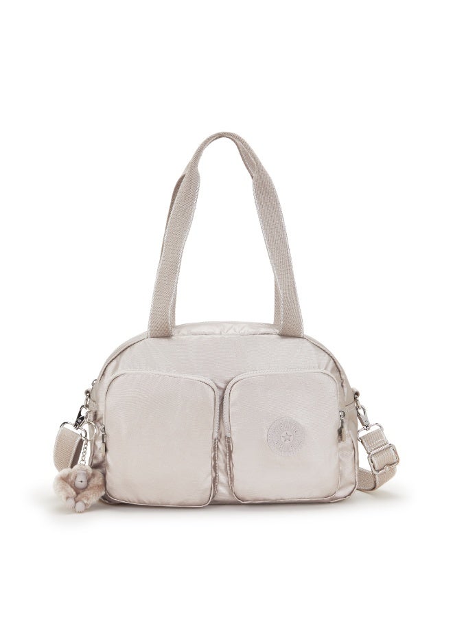 kipling Cool Defea Medium Shoulder bag with Removable Strap Metallic Glow - Image 1
