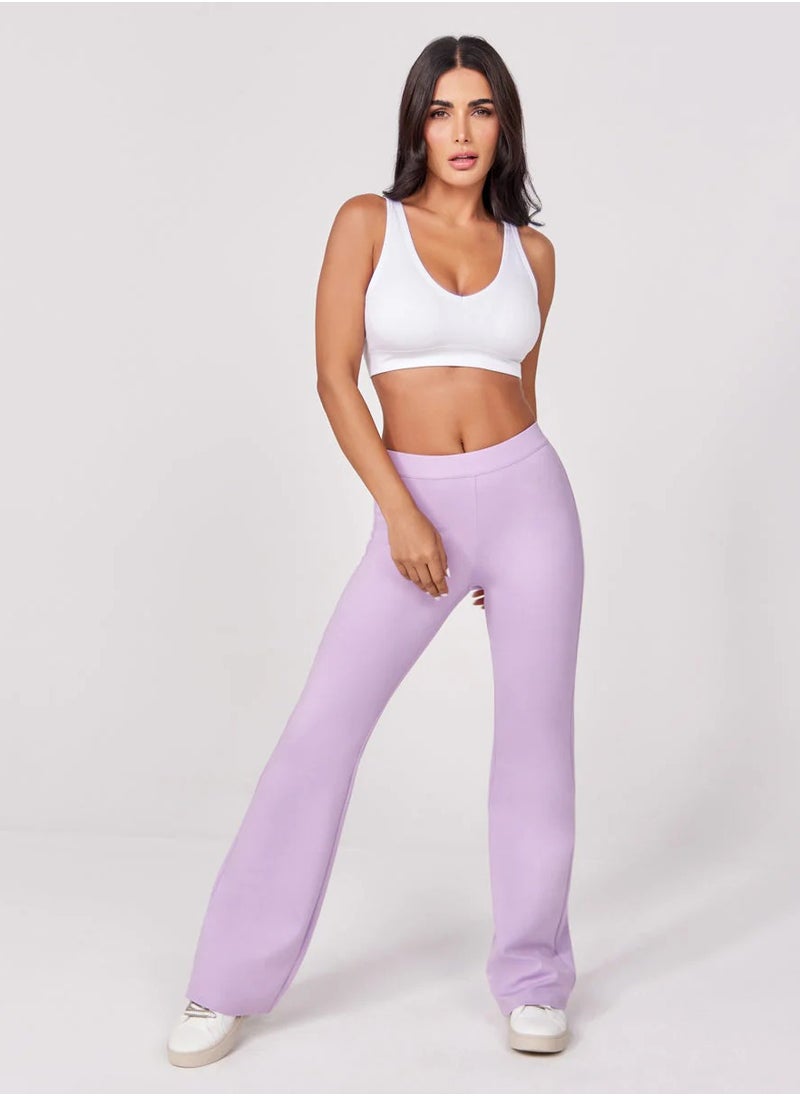 Ponte Flared Light Purple Pant - pzsku/Z61F9E4689AEC7850E775Z/45/_/1739522896/83808101-8f81-43bf-9c41-26d29f82cfc4