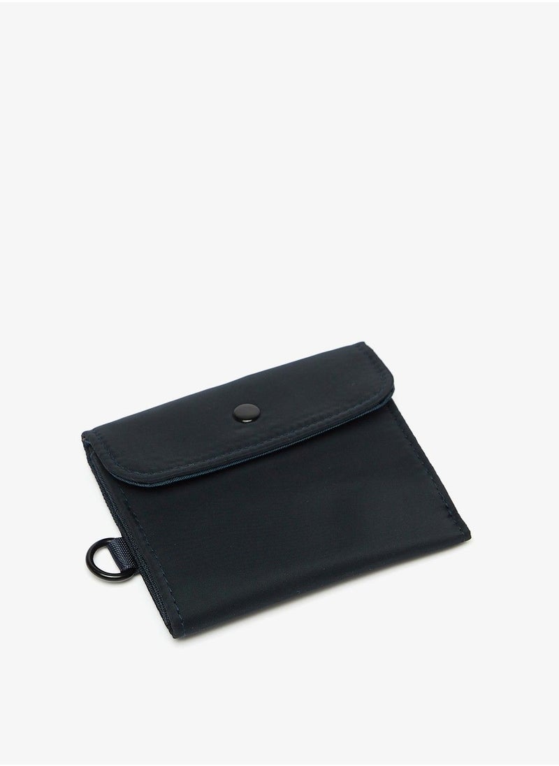 Lee Cooper - Solid Wallet with Snap Button Closure - Image 1