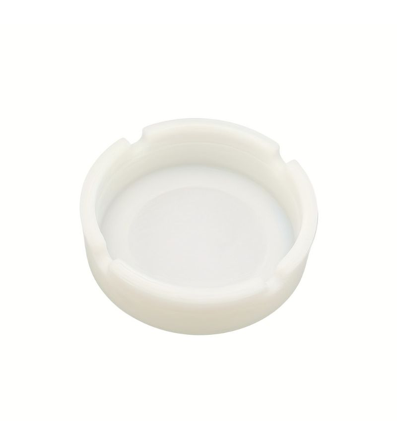 Set Of 2 Glow In The Dark Silicone Ashtrays Heat Resistant Flexible Nighttime Outdoor Use - Image 2