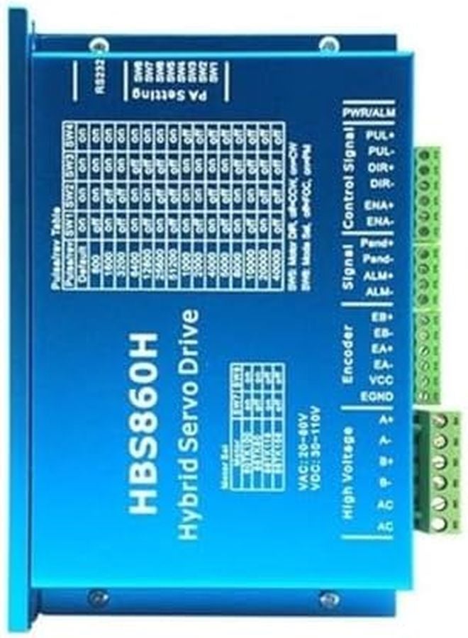 HBS860H Digital Stepper Motor Driver Nema 23 34 Closed Loop Hybrid CNC Machine - Image 1