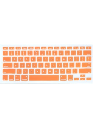 US Layout English Keyboard Cover Compatible with Apple MacBook Air Pro Retina 13/15/17 MacBook Air 13 Model A1466 A1369 Orange - pzsku/Z61FA4595FF8F89923D94Z/45/_/1633345682/b562e59d-06c6-4e22-ab0a-258d6dbc859c