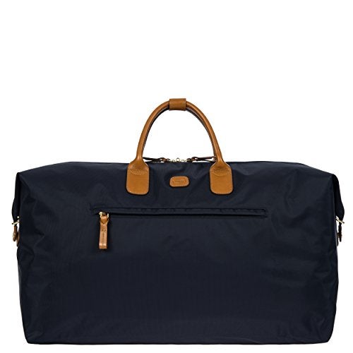 Bric's X-Bag/X-Travel 2.0 Deluxe Overnight Duffel Bag - 22" Luxury Weekender Bag for Women and Men Navy - Image 4