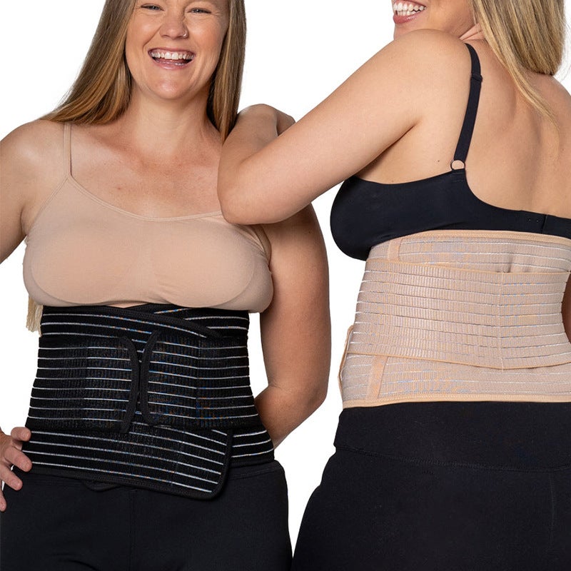 Widened Breathable High-Elastic Waistband Pressure Waistband Large-Size Postpartum Corset Belt - Image 3