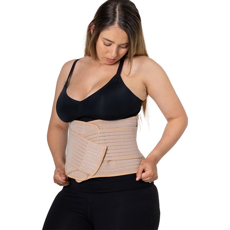 Widened Breathable High-Elastic Waistband Pressure Waistband Large-Size Postpartum Corset Belt - Image 2