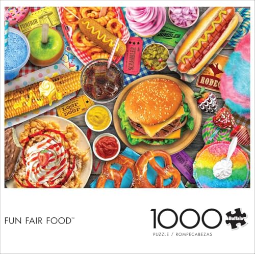 Buffalo Games - Lars Stewart - Fun Fair Food - 1000 Piece Jigsaw Puzzle For Adults -Challenging Puzzle Perfect for Game Nights - Finished Size is 26.75 x 19.75 - Image 3