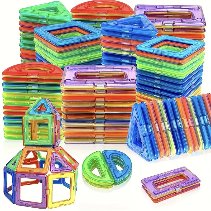 Children'S Magnetic Building Tiles