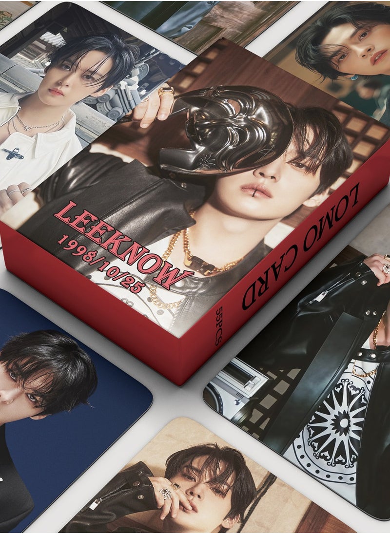 55 Piece Stray Kids New Album 合(HOP) Member Lee Know 19981025 Individual Lomo Card - pzsku/Z61FA883F1A24BF76A519Z/45/_/1735094793/e9d29053-7298-4304-a22f-82086aff74d2