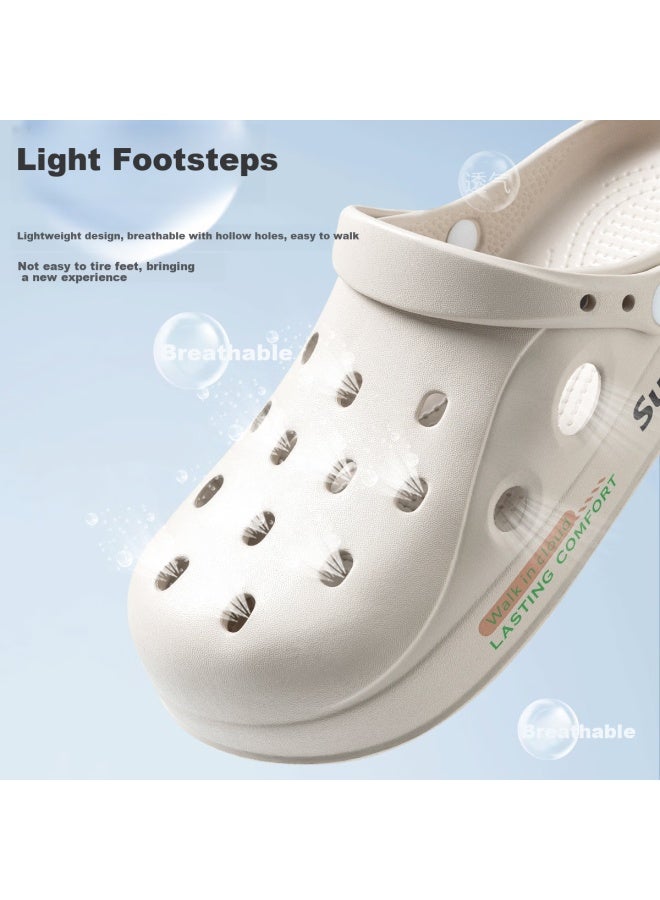 Tzldn Women's Beach Slippers Surgical Room Hole Shoes Anti-slip Sandals Summer New Cool Slippers Women - Image 1
