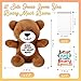 Silipull 12 Pcs Jesus Loves You Beary Much Stuffed Bears Easter Gifts 4 Religious Plush Christian Bible Verse Bears for Party Favor Gift Box Stuffers - Image 4