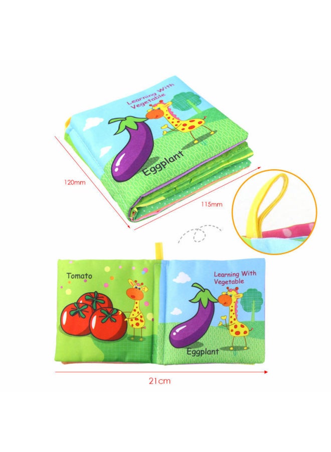 Coolplay Baby Puzzle Early Education Toy Cloth Book Tear Cloth Book 0-3 Years Old Early Education Baby Toy Book - Image 4