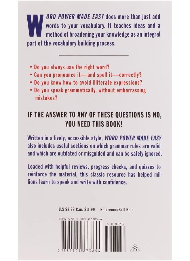 Word Power Made Easy: The Complete Handbook for Building a Superior Vocabulary  - Image 2