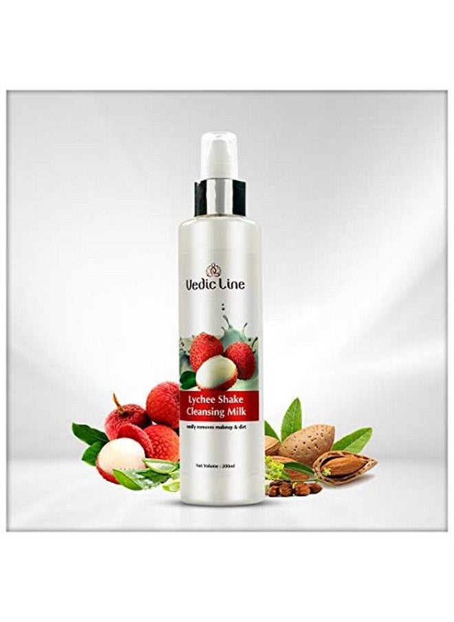 Vedicline - Lychee Shake Cleansing Milk Reduces Dust Dirt & Makeup With Goodness Of Lychee Extracts For Deeply Cleansed Face100Ml - Image 1