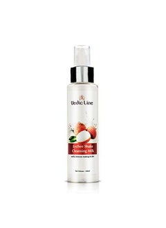 Vedicline Lychee Shake Cleansing Milk Reduces Dust Dirt & Makeup With Goodness Of Lychee Extracts For Deeply Cleansed Face100Ml  - Image 1