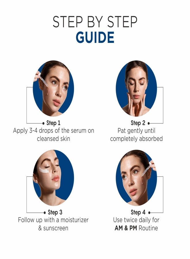 Oshea PhytoDERMA Face Serum for Men & Women 30 ml | 2% Kojic Acid with 1% Alpha Arbutin & Niacinamide | Reduces Dark Spots & Fine Lines | Infused with Blueberry Extract - Image 3