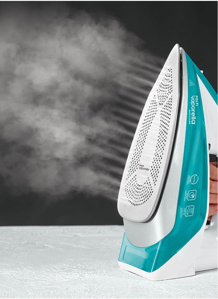 بولتي فابوريلا كويك اند سلايد مكواة بخار للملابس QS210 2400W  - Image 3