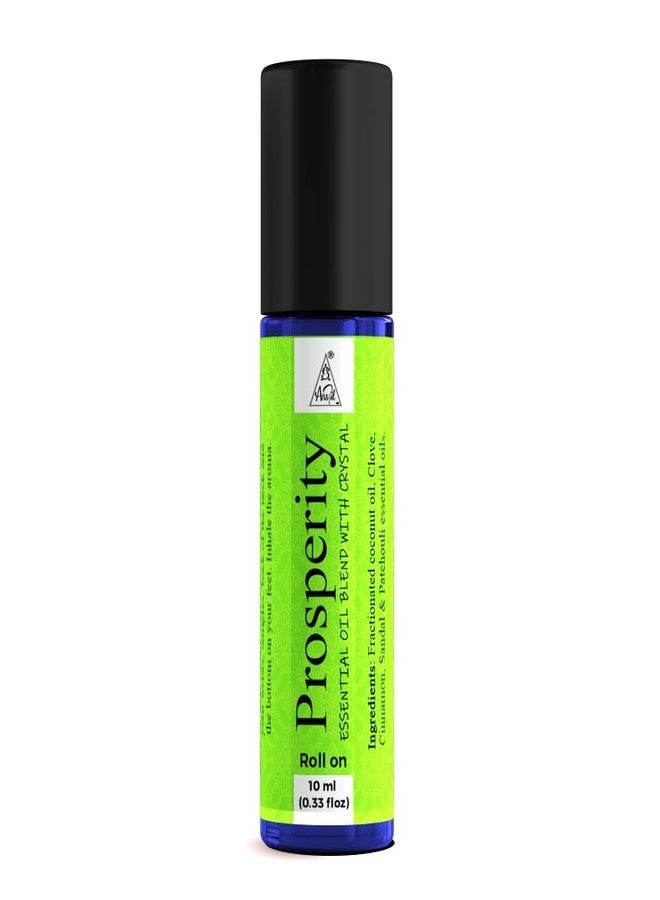 Anshil Prosperity Roll on Attract Abundance, Wealth & Positive Energy Oil,Spell/Ritual oil, Reiki Energised oil(10ml) - Image 1