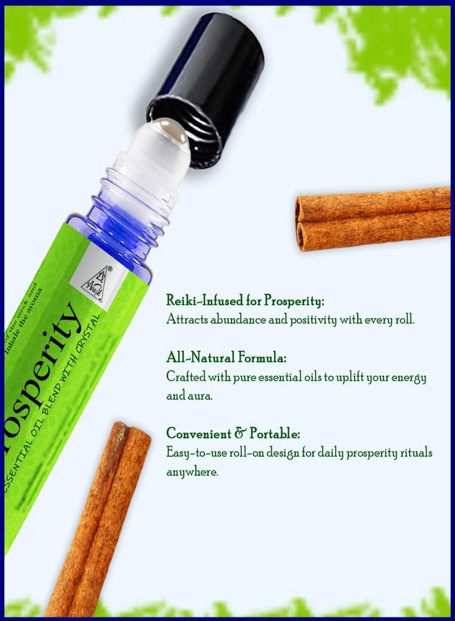 Anshil Prosperity Roll on Attract Abundance, Wealth & Positive Energy Oil,Spell/Ritual oil, Reiki Energised oil(10ml) - Image 4