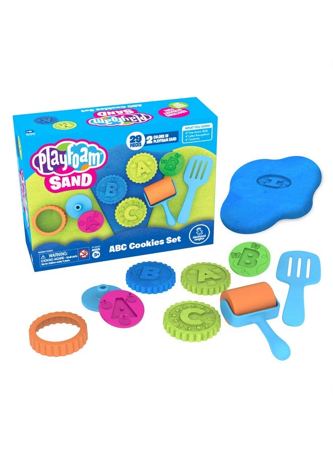 Educational Insights Playfoam Sand ABC Cookies Set, Play Sand, Sensory Toy, Gift For Boys & Girls, Ages 3+ - Image 1