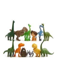 NIBEMINENT 12-Piece Doll Dinosaur House 