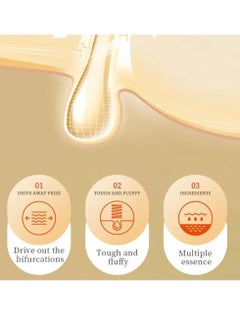 SADOER Hair Care Oil, Smooth Silky Hair Vitamin Capsule, Soft And Shiny Anti Loss Damaged Hair Care Hair Serum, Keratin Complex Hair Oil Capsules For For Damaged, Bleached And Dry Hair  - Image 5