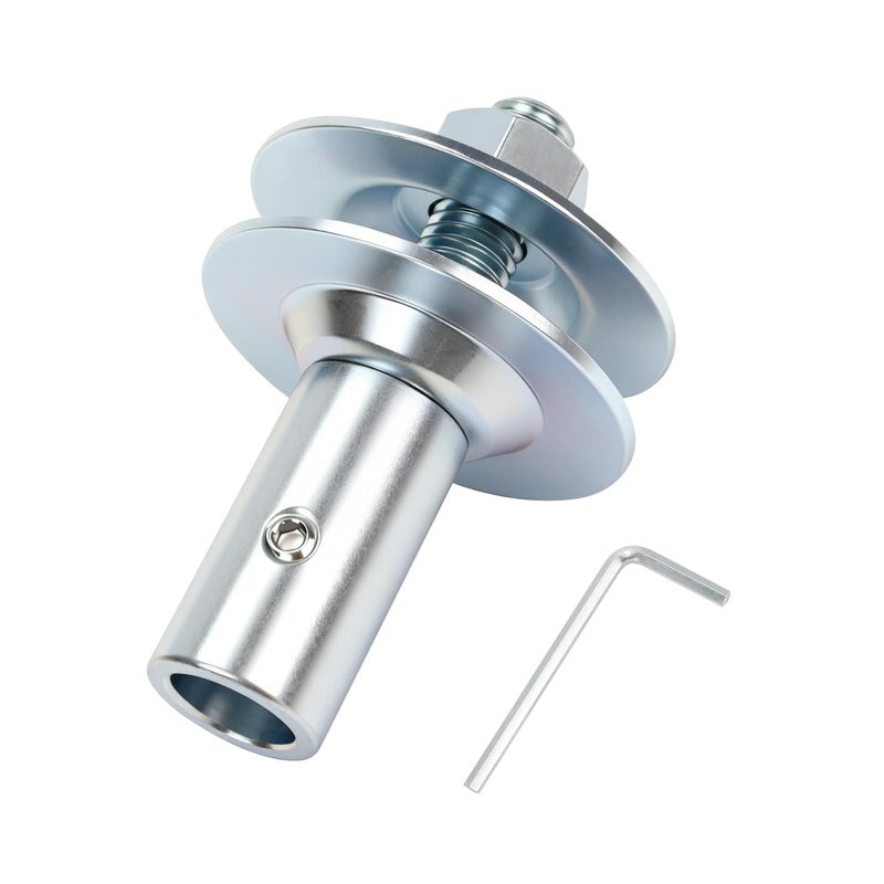 BLSGBUIDING 5/8" Fixed Bore Shaft Arbor Extension - No Wobble for Buffing Grinding Wheels/For Bench Grinder - Right 1 Pack (Steel) - Image 1
