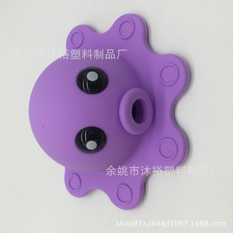 Cross-Commodity Bathtub Overflow Drain Cover Bath Tub Overflow Drain Cover Five-Color Octopus - Image 1