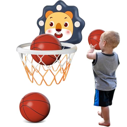 Winbar Toddlers Basketball Hoop Indoor Adjustable Height Indoor Mini Basketball Hoop for Toddlers Kids Boys Bedroom Toddler Kids Toys Toys for 3 Year Old - Image 1